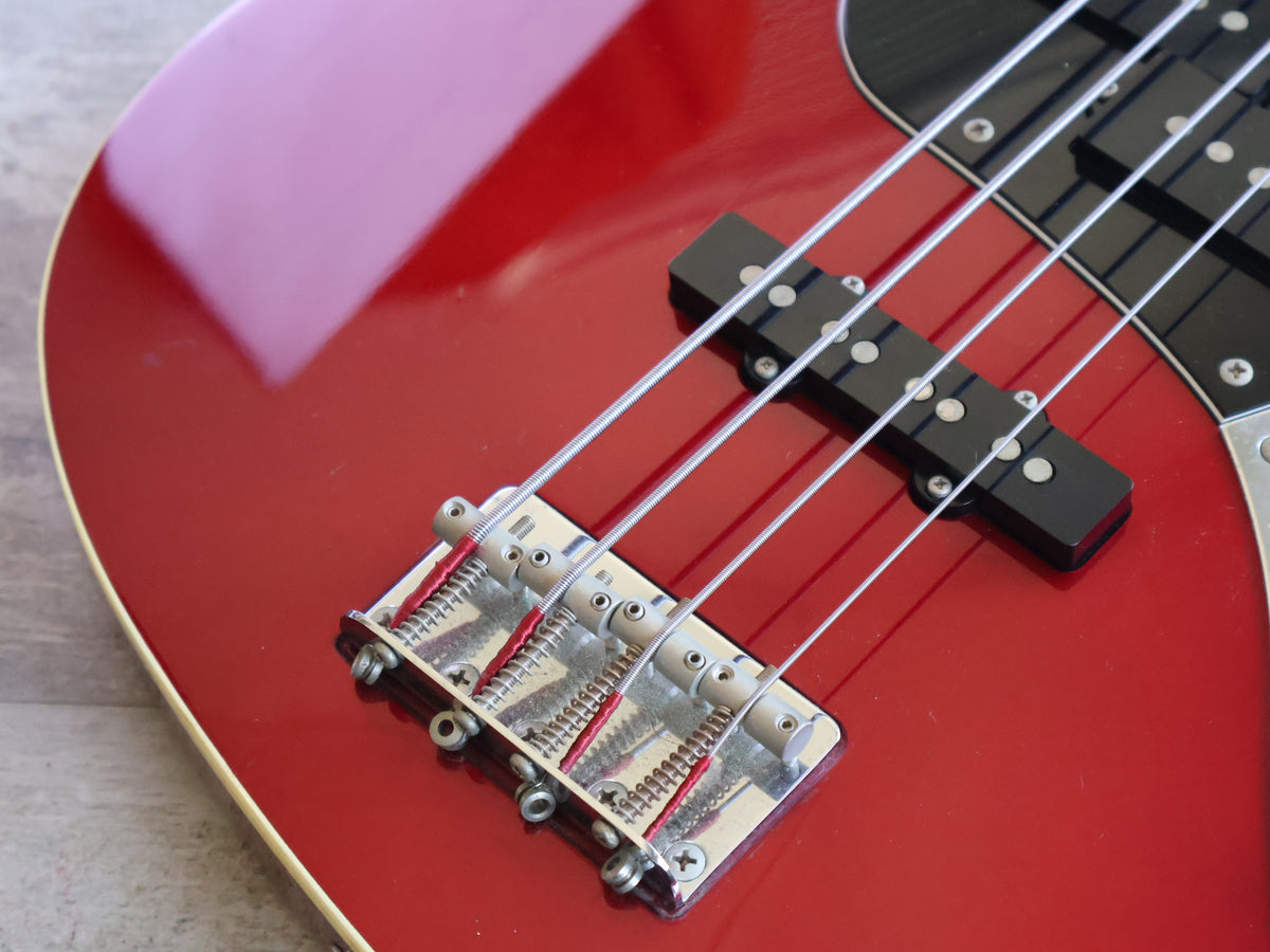 2010 Fender Japan Aerodyne PJ Jazz Bass (Old Candy Apple Red)