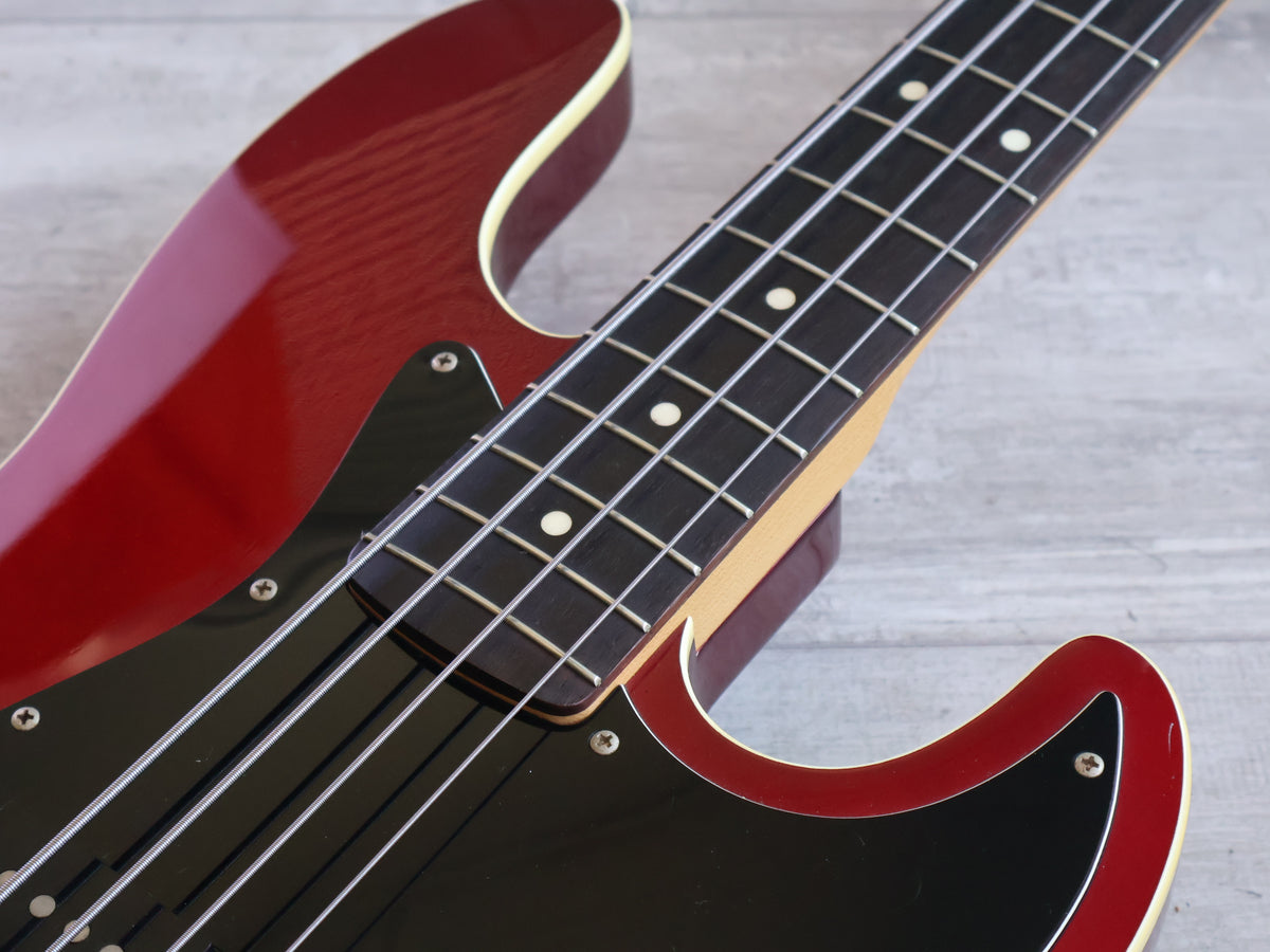 2010 Fender Japan Aerodyne PJ Jazz Bass (Old Candy Apple Red)