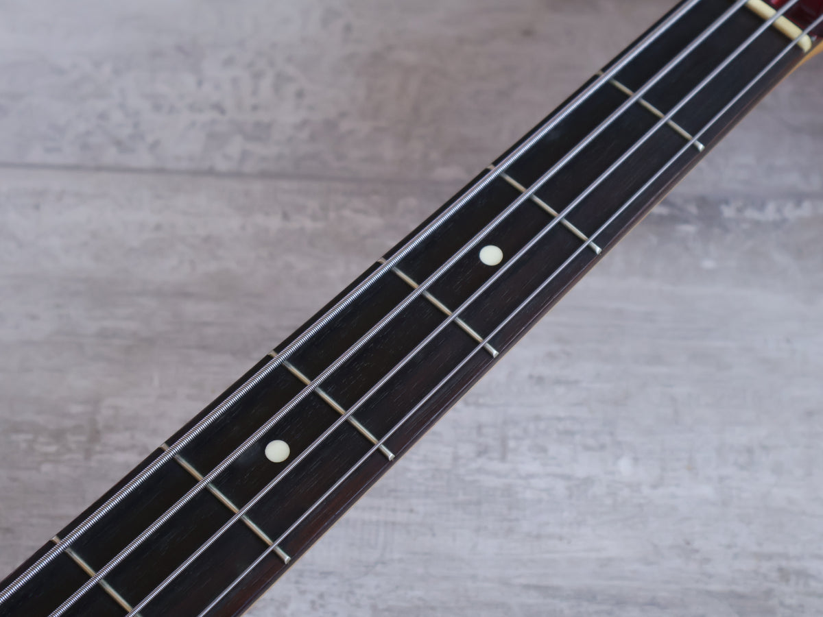 2010 Fender Japan Aerodyne PJ Jazz Bass (Old Candy Apple Red)