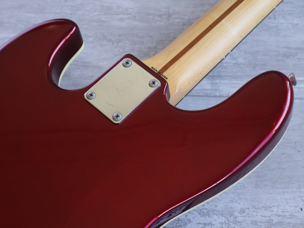 2010 Fender Japan Aerodyne PJ Jazz Bass (Old Candy Apple Red)