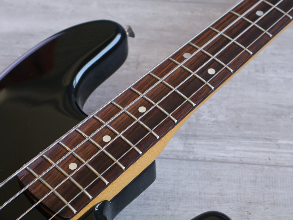 1989 Fender Japan PJ-455 "E Series" Precision Bass (Black)
