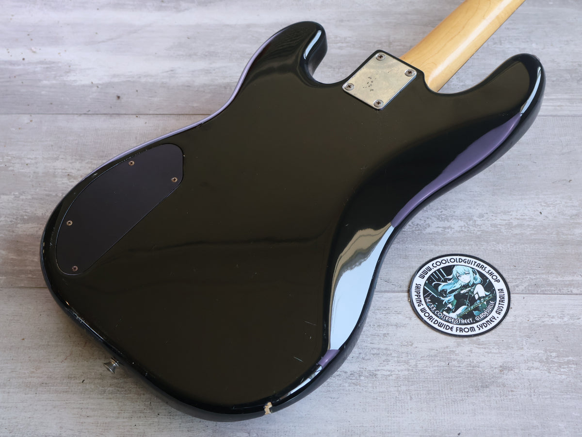 1989 Fender Japan PJ-455 "E Series" Precision Bass (Black)