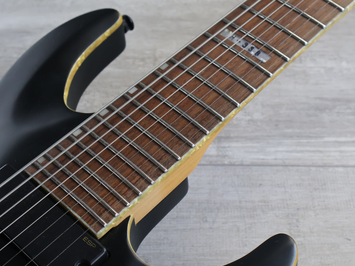 2012 ESP LTD H-338 8-String Electric Guitar (Black)