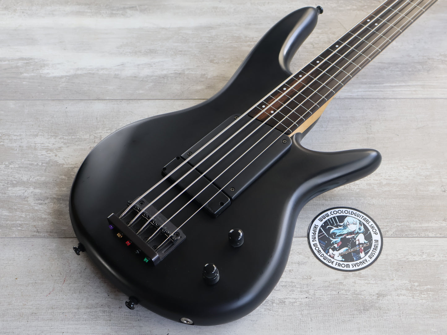Ibanez GWB35 BKF Gary Willis Signature Model Fretless 5-String Bass (Black)