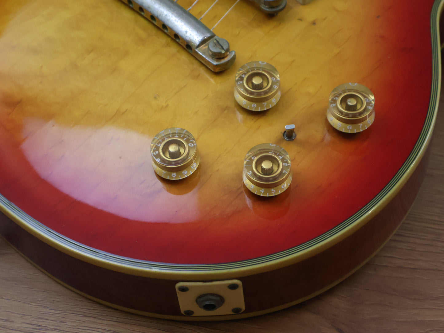 1979 Greco EG-600PR Ace Frehley Les Paul Custom (Cherry Sunburst)