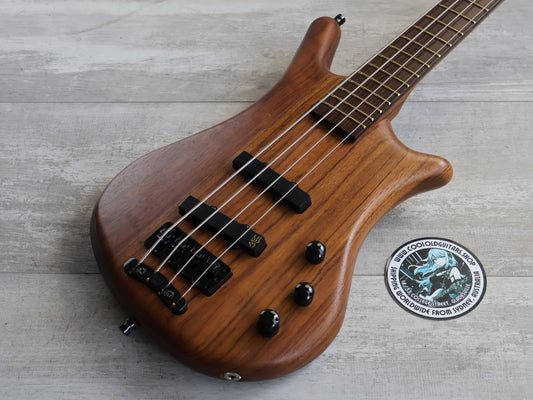 2009 Warwick Germany Thumb BO 4-String Bass (Brown Stain)