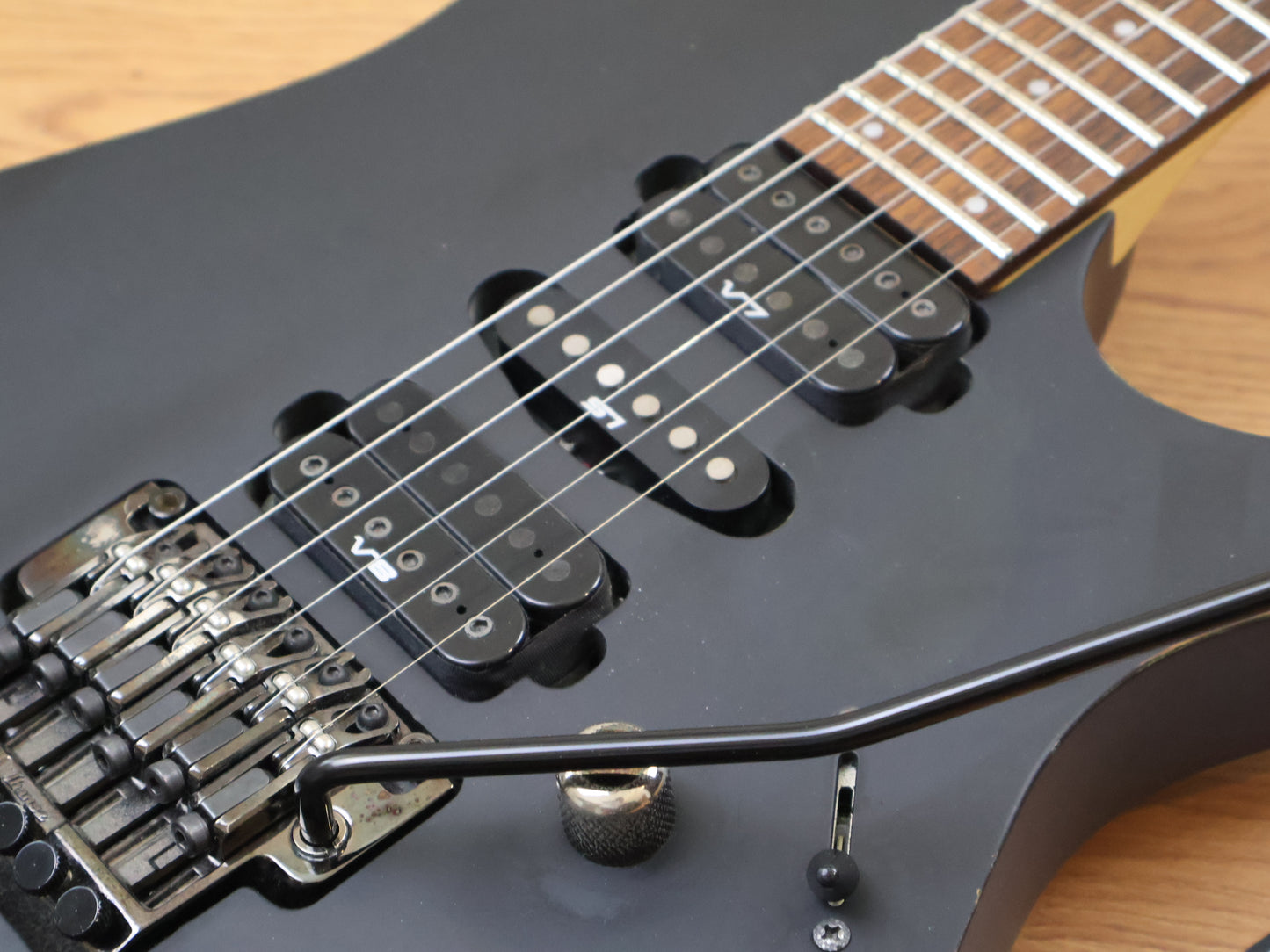 2007 Ibanez Japan RG1570 J-Craft Prestige HSH Superstrat (Suede Black)