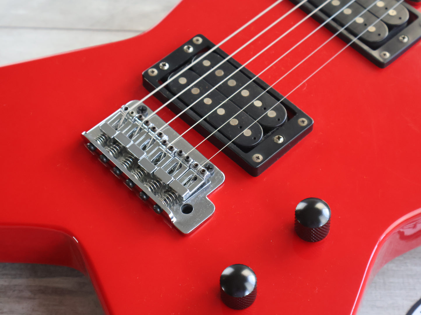 1980's Morris Hurricane "Rosa" Random Star (Gloss Red)
