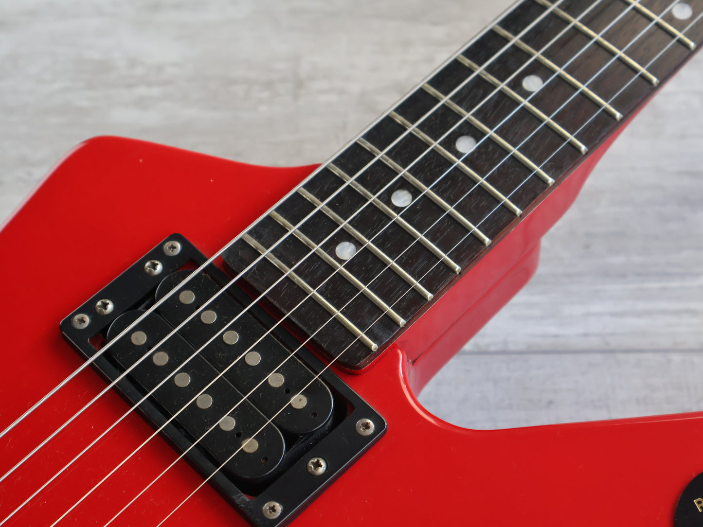 1980's Morris Hurricane "Rosa" Random Star (Gloss Red)
