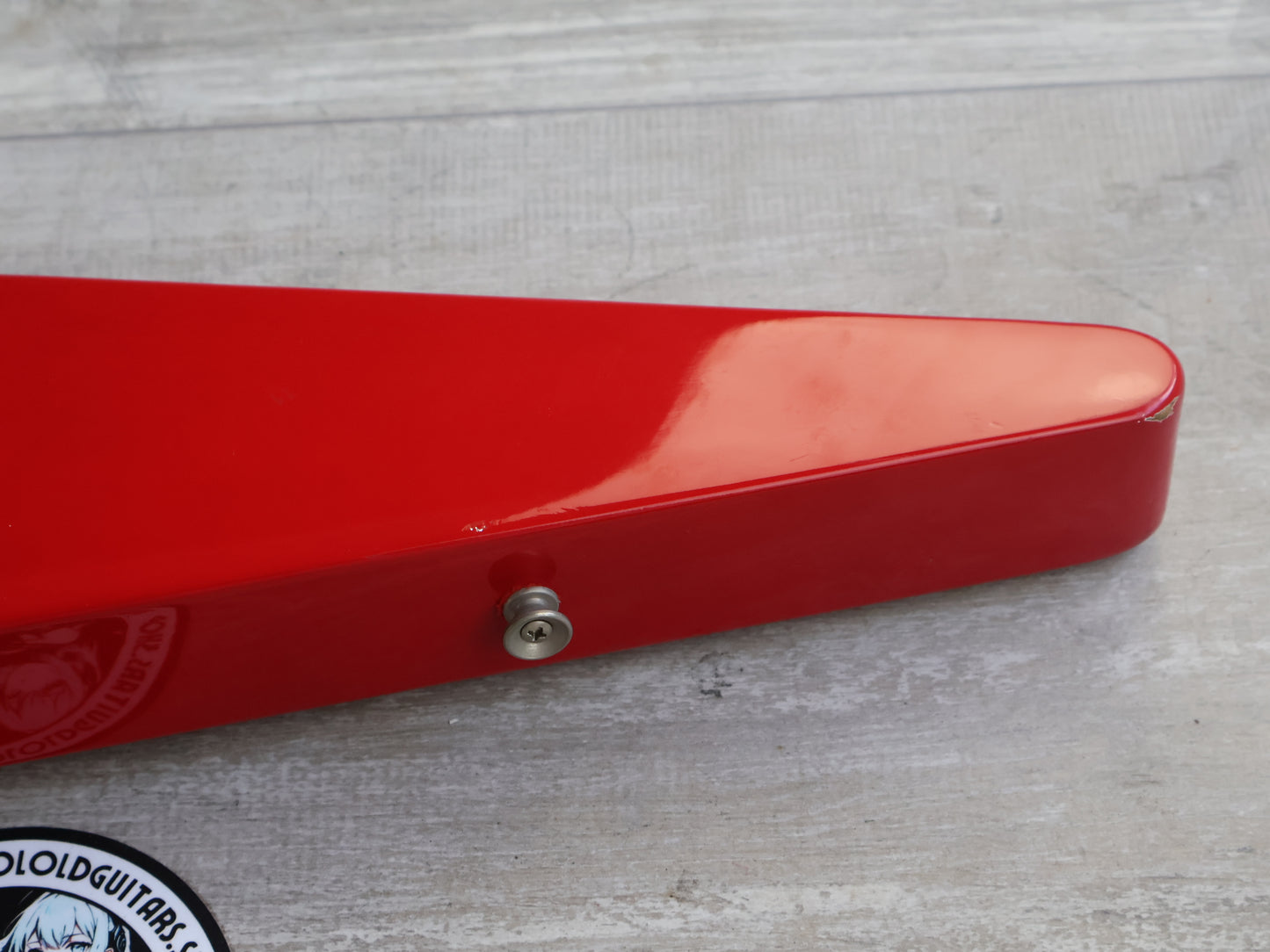 1980's Morris Hurricane "Rosa" Random Star (Gloss Red)