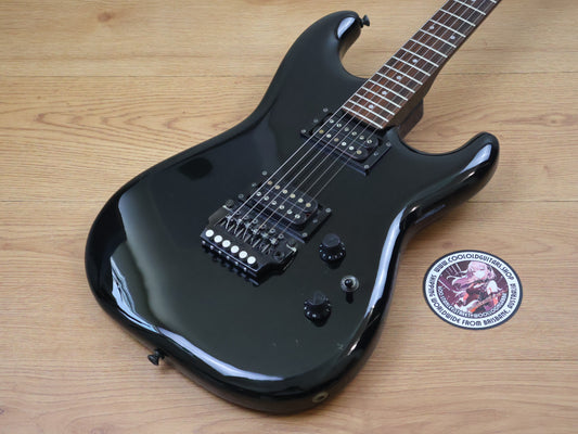 1985 Fender Japan ST-535 HH Contemporary Boxer Stratocaster (Black)