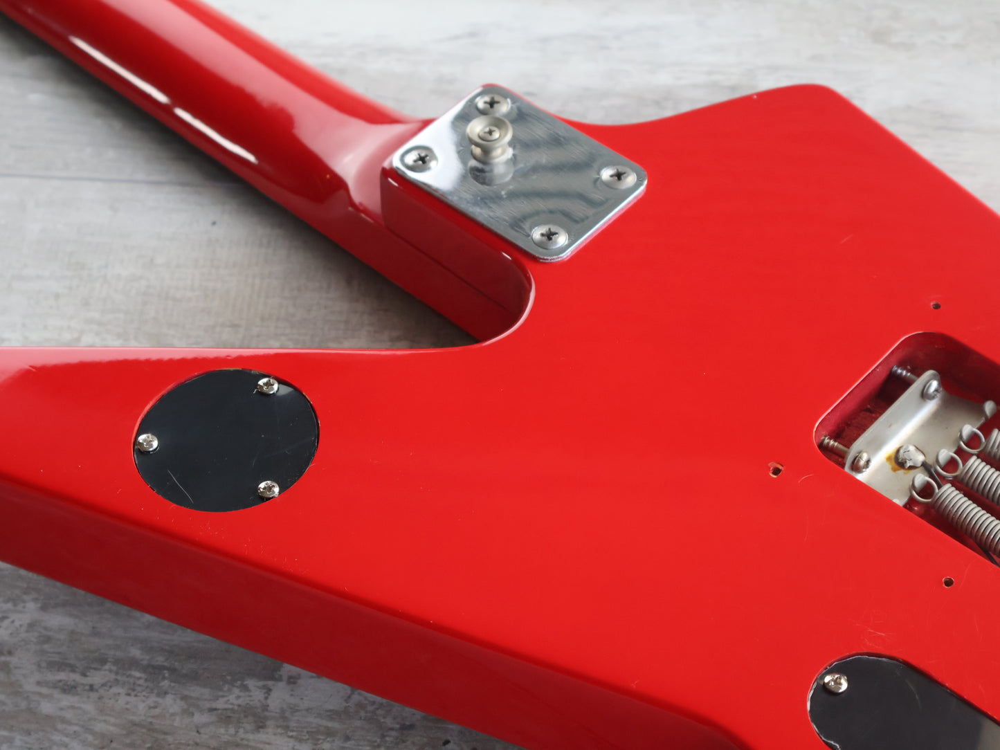 1980's Morris Hurricane "Rosa" Random Star (Gloss Red)