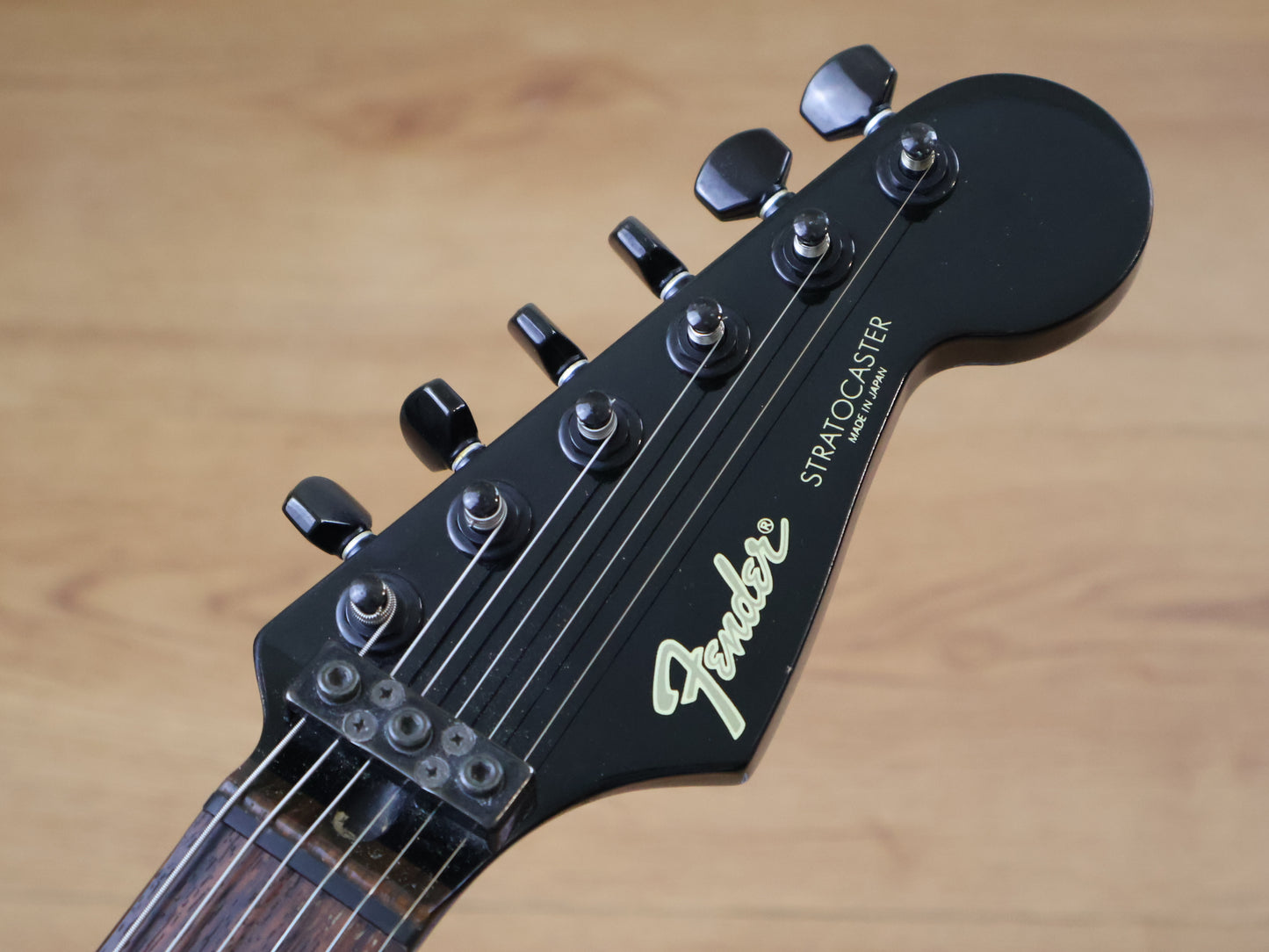 1985 Fender Japan ST-535 HH Contemporary Boxer Stratocaster (Black)