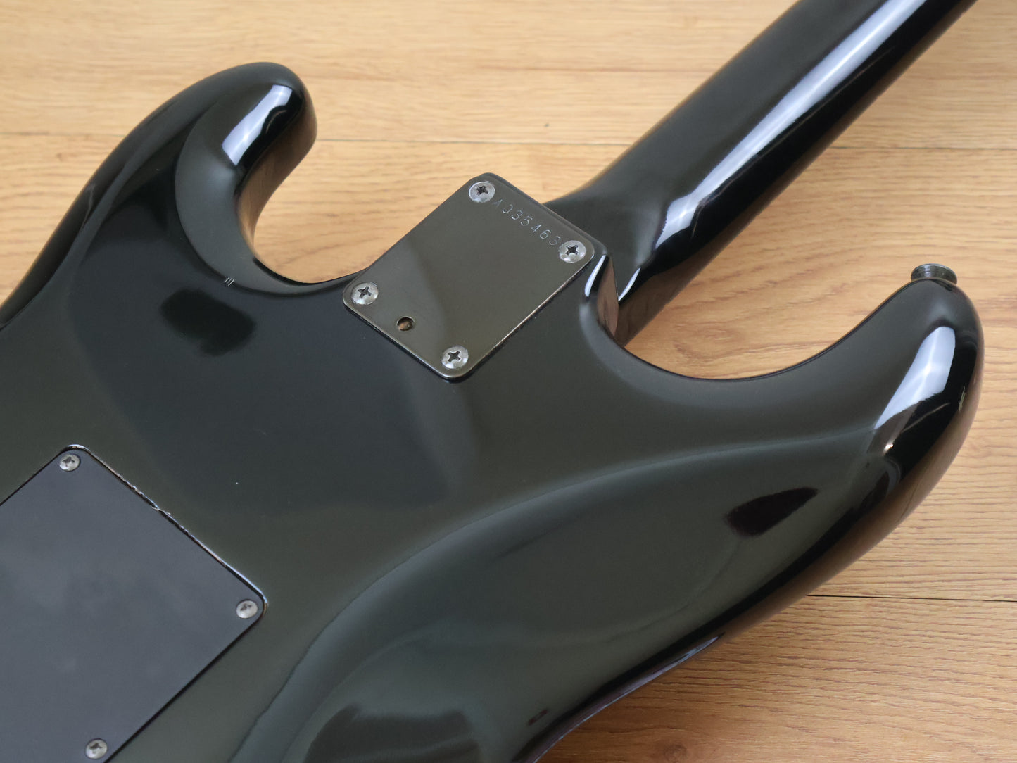 1985 Fender Japan ST-535 HH Contemporary Boxer Stratocaster (Black)