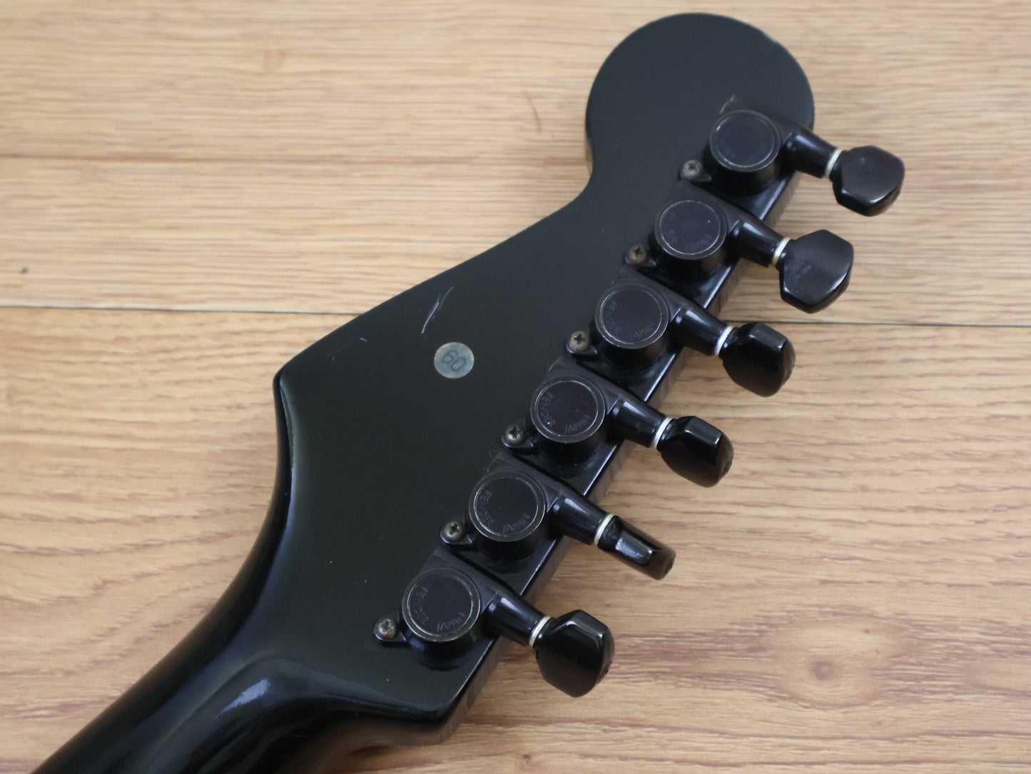 1985 Fender Japan ST-535 HH Contemporary Boxer Stratocaster (Black)