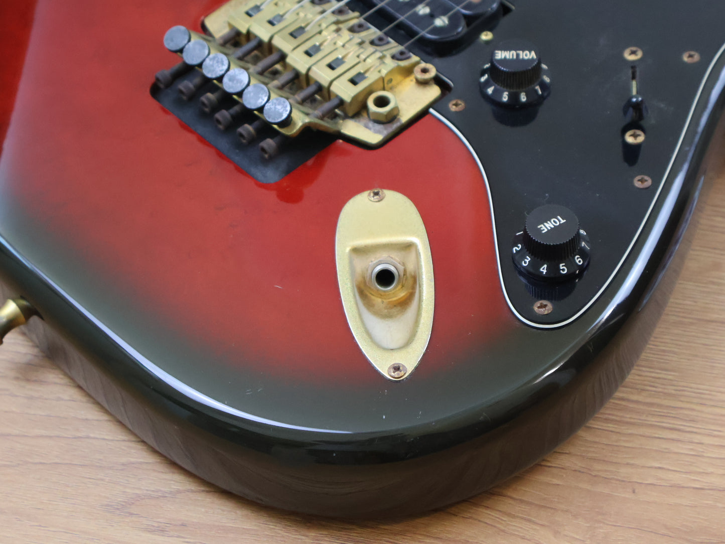 1989 Fender Japan STR75 "Pro Feel" Stratocaster (Red Black Burst)