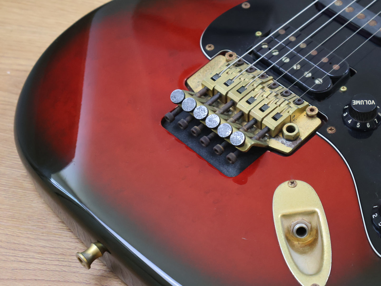 1989 Fender Japan STR75 "Pro Feel" Stratocaster (Red Black Burst)