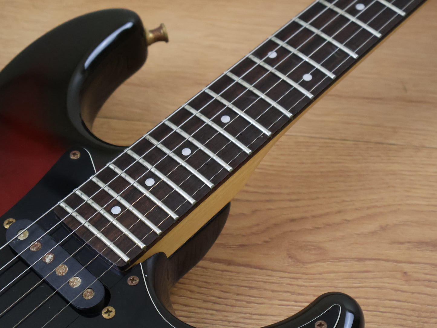 1989 Fender Japan STR75 "Pro Feel" Stratocaster (Red Black Burst)