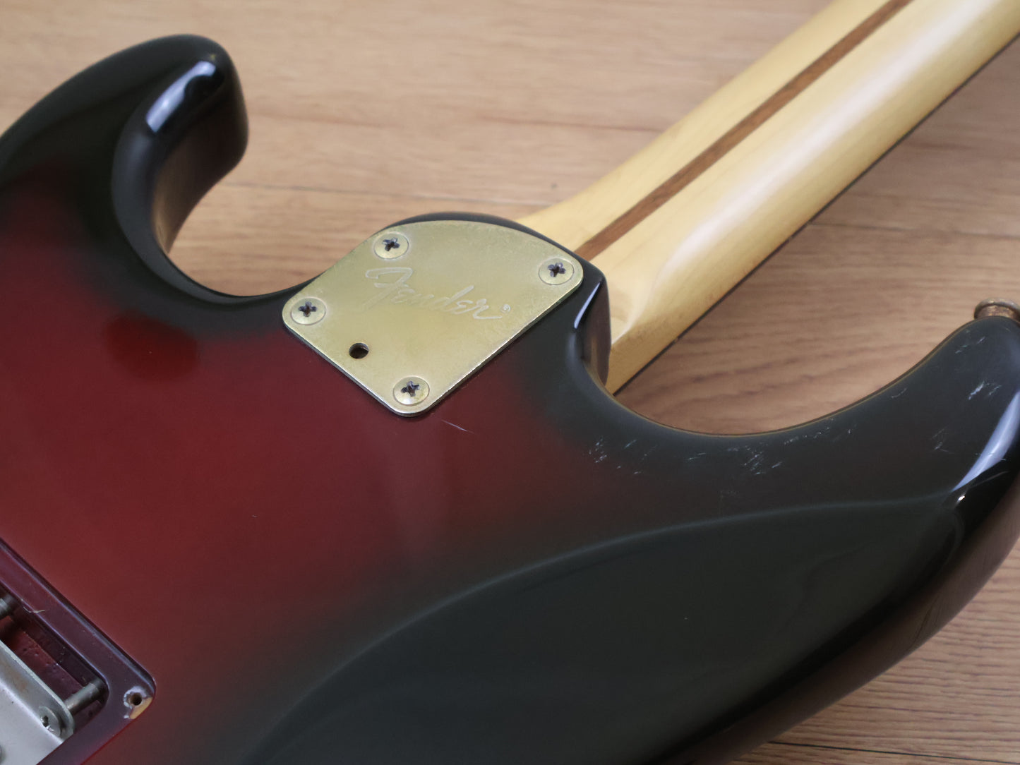 1989 Fender Japan STR75 "Pro Feel" Stratocaster (Red Black Burst)