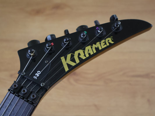 1989 Kramer 100 Series 620 HSS Superstrat w/Floyd Rose (Candy Blue)