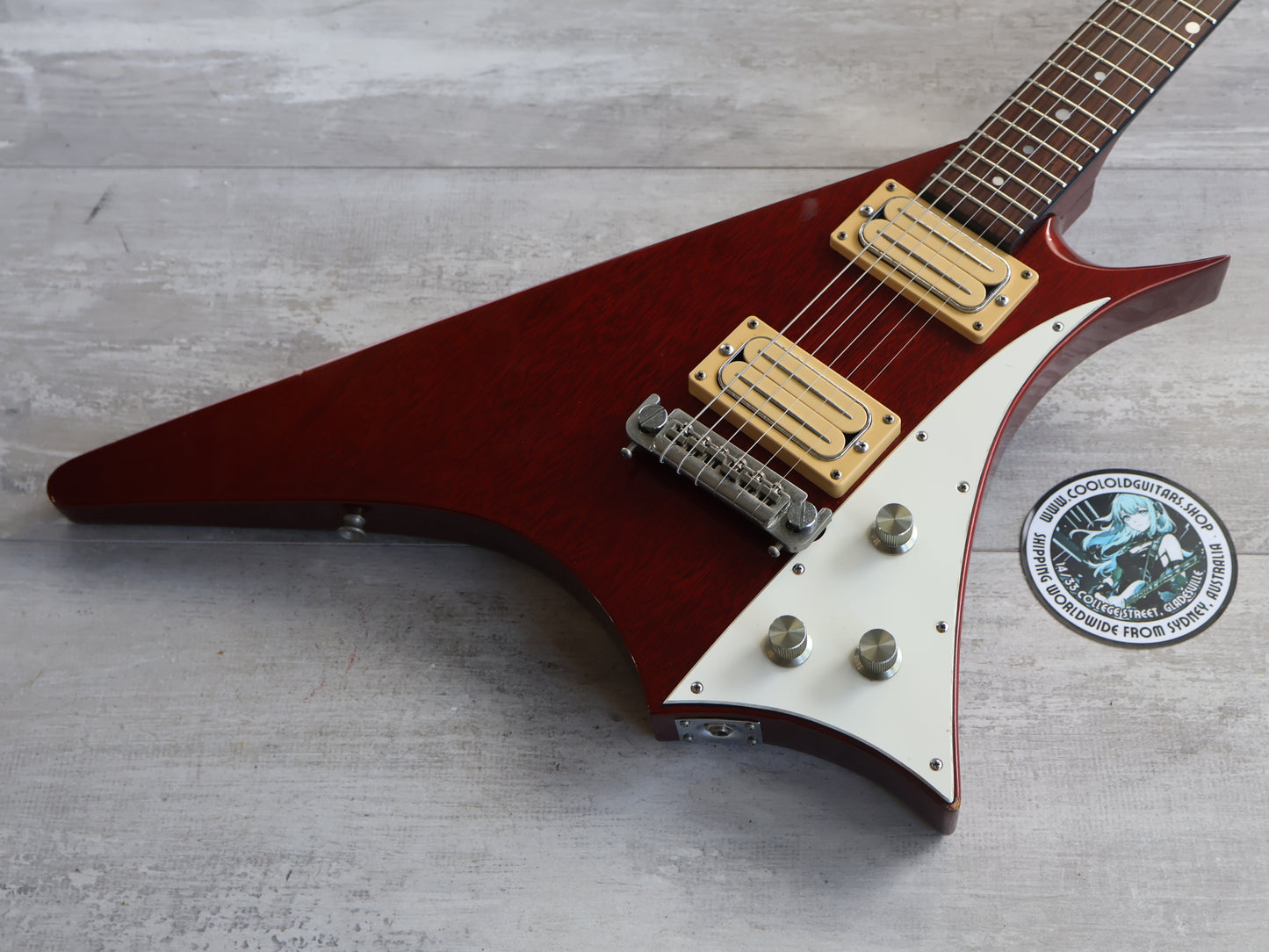 1980's Morris Global Series "Kite" HS Anderson Copy (Wine Red)