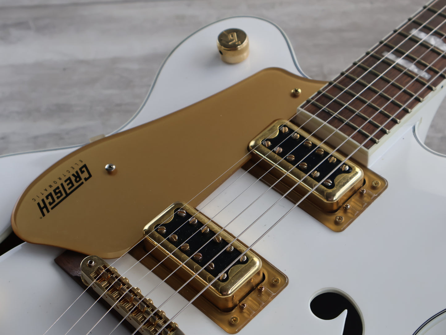 Gretsch G5422GLH Electromatic Classic LH Left Handed Hollow Body Double-Cut (White)