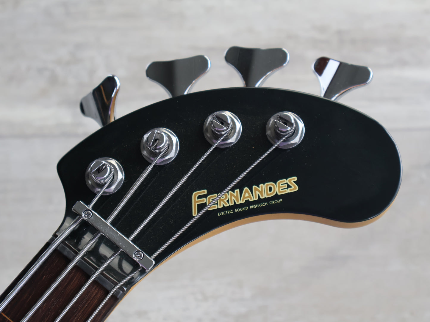 Fernandes ZO-3 Fretless Nomad Bass Guitar w/Speaker (Black)