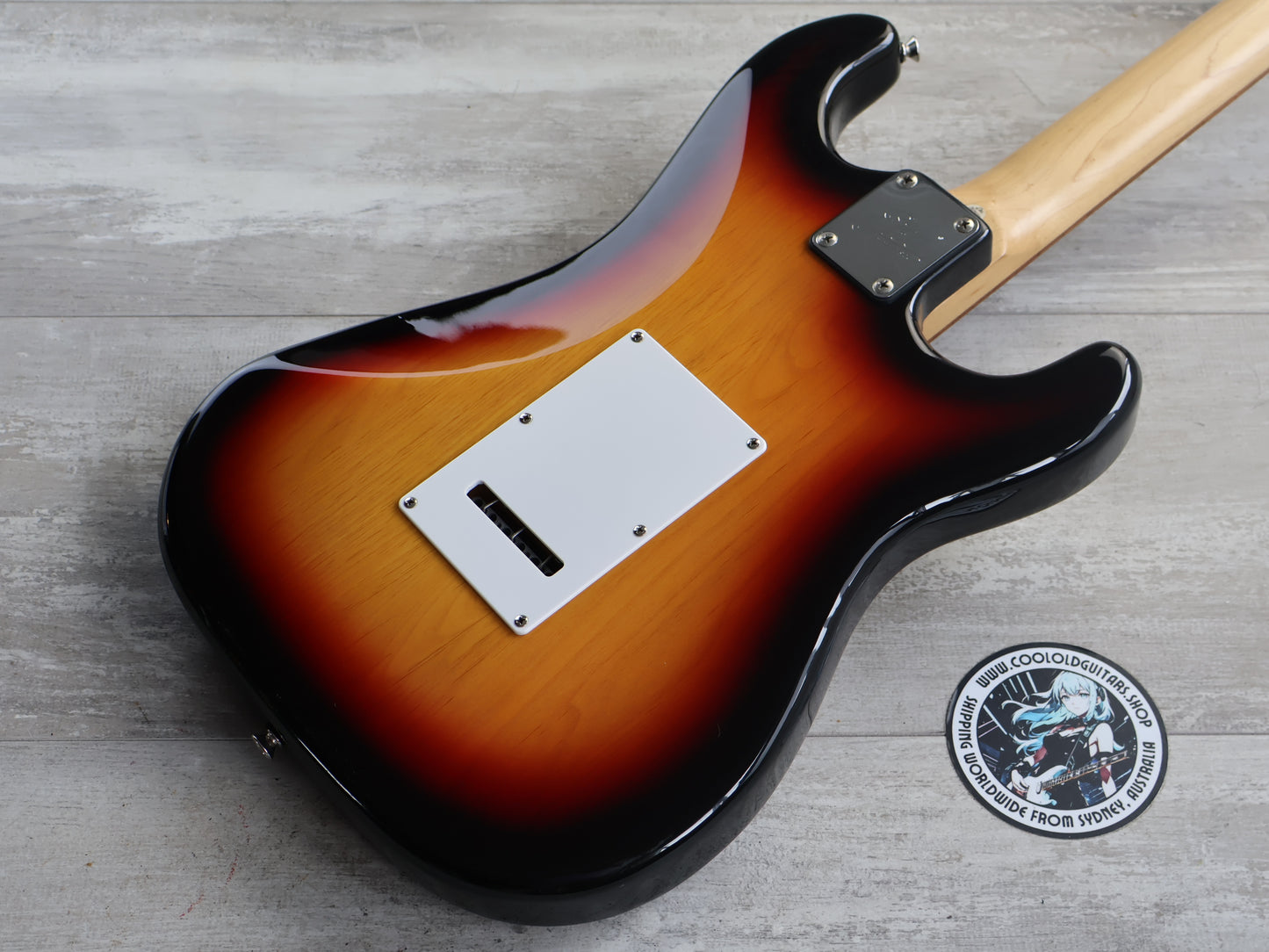 Eko Tribute Series LH Left Handed Stratocaster (Sunburst)