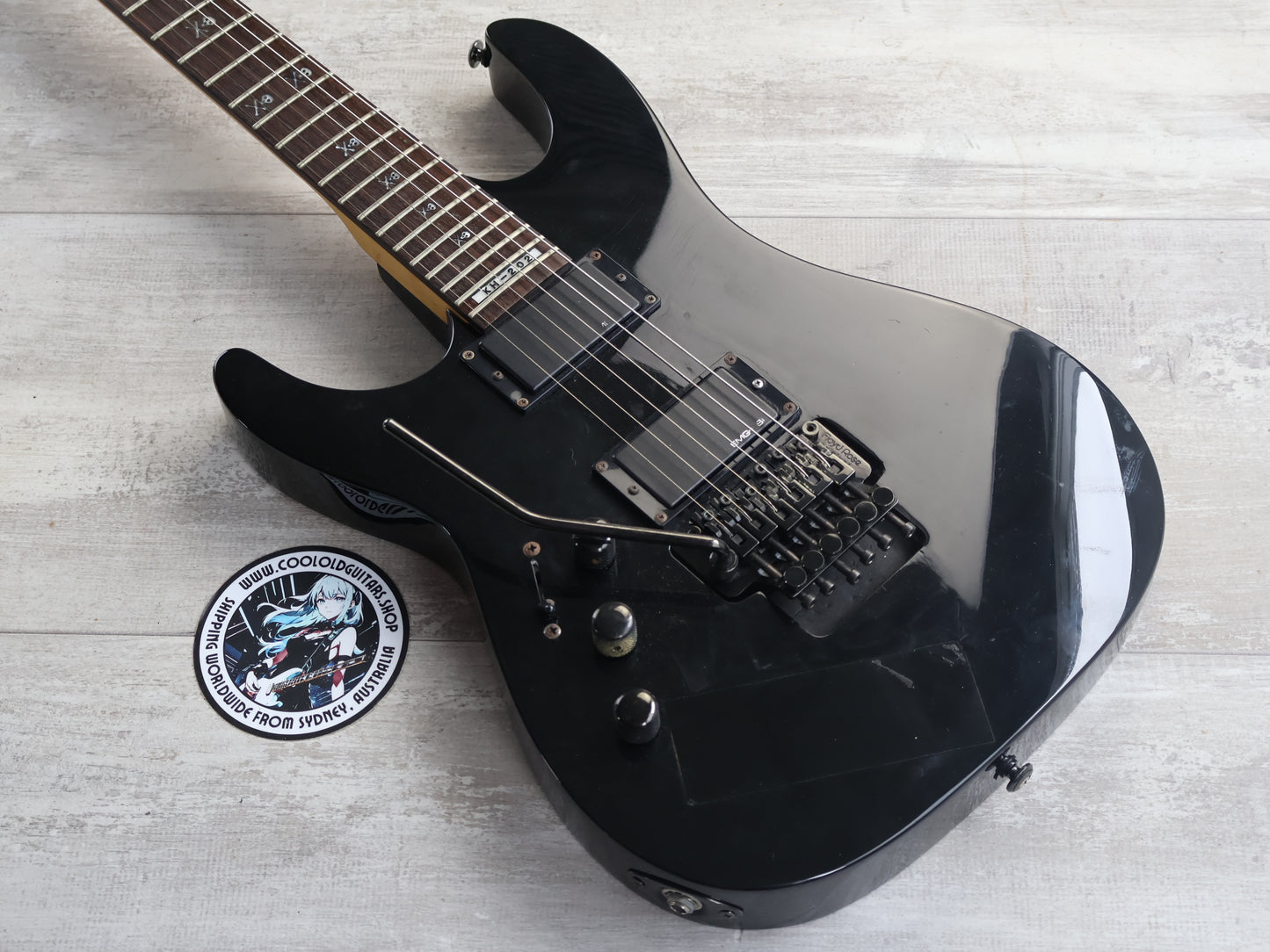 ESP LTD Kirk Hammett Signature KH-202 LH Left Handed (Black)