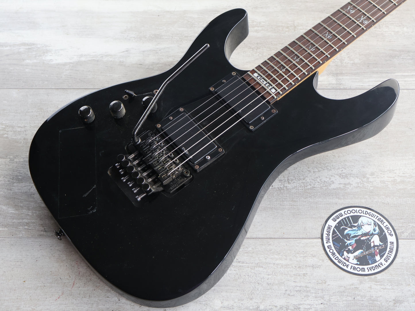 ESP LTD Kirk Hammett Signature KH-202 LH Left Handed (Black)