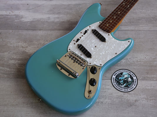 1994 Fender Japan MG66-65 '66 Reissue Mustang (California Blue)