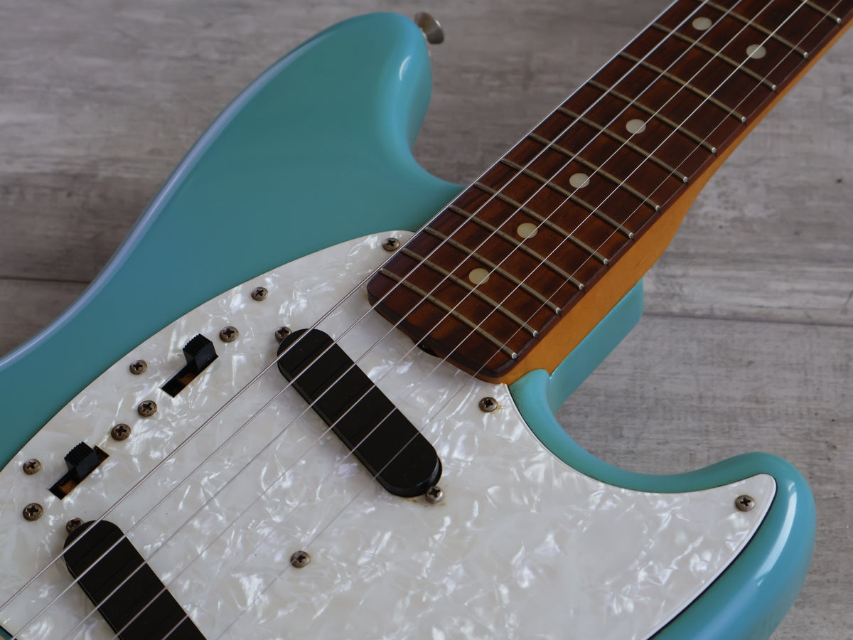 1994 Fender Japan MG66-65 '66 Reissue Mustang (California Blue)