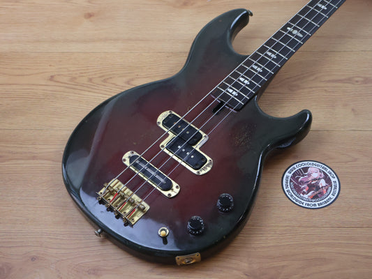 1985 Yamaha Japan BB3000 Neckthrough Broad Bass (Wine Red)
