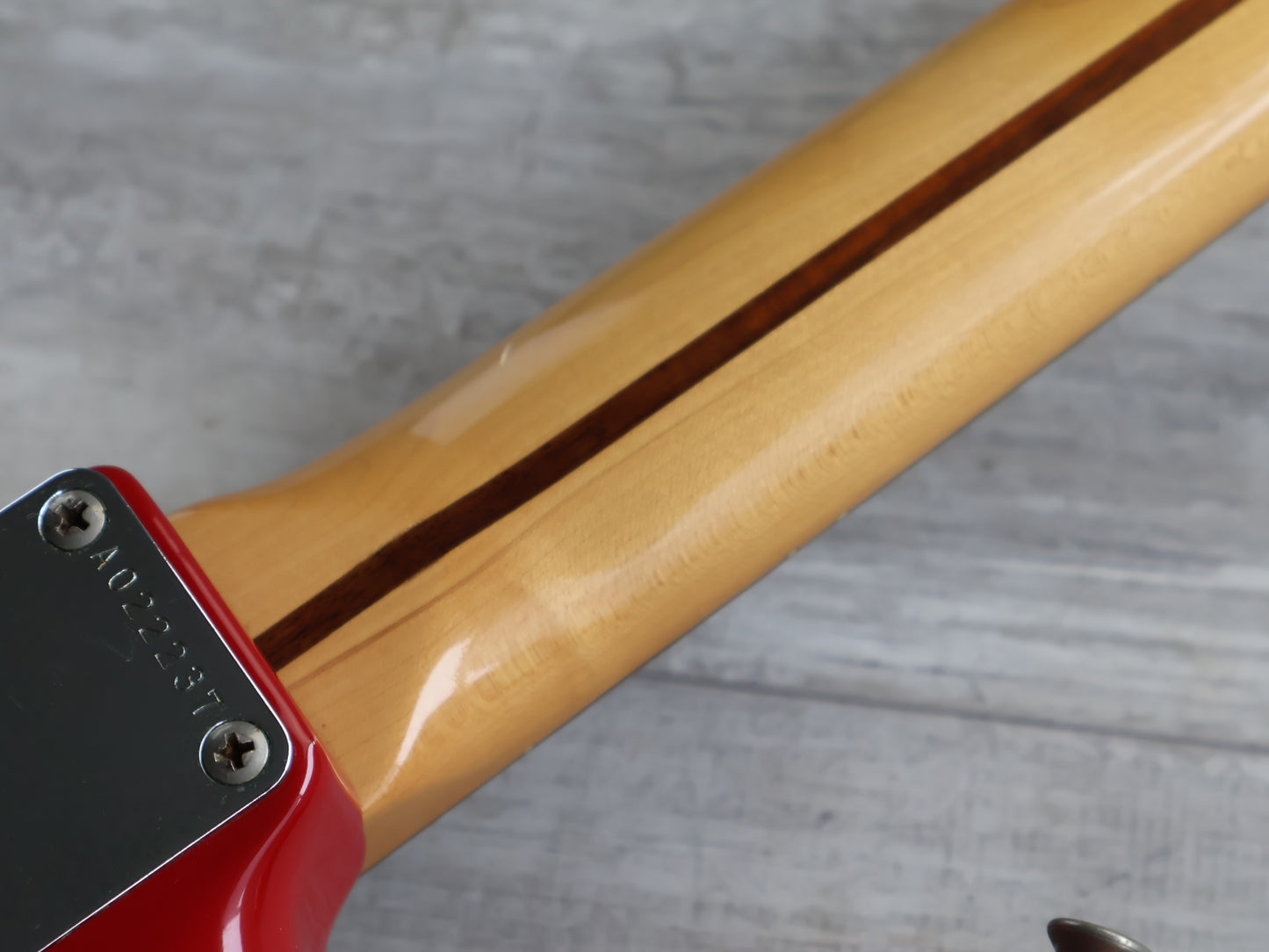 1985 Fender Squier ST-335 Contemporary Series Japan HH Stratocaster (Red)