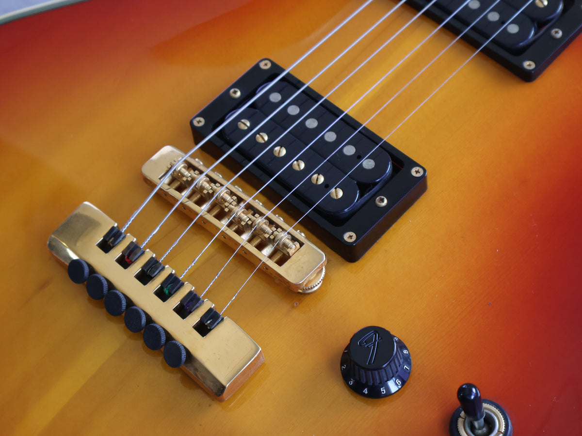 1986 Fender Japan "Master Series" Robben Ford Signature Esprit (Cherry Sunburst)