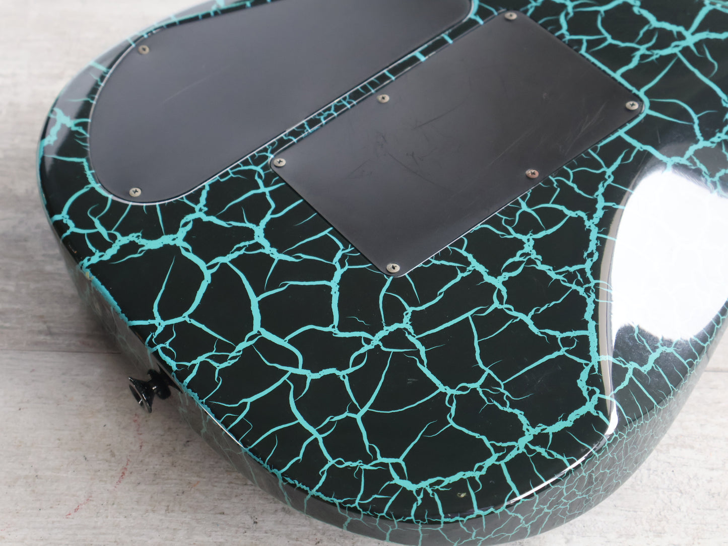 1989 Charvel Jackson Japan DK-090-SSH Dinky (Blue Crackle)