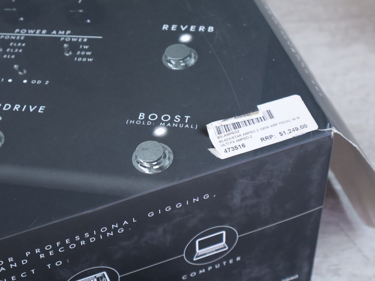 Blackstar DEPT 10 Amped 3 100W Multi-Channel High-Gain Amp Pedal