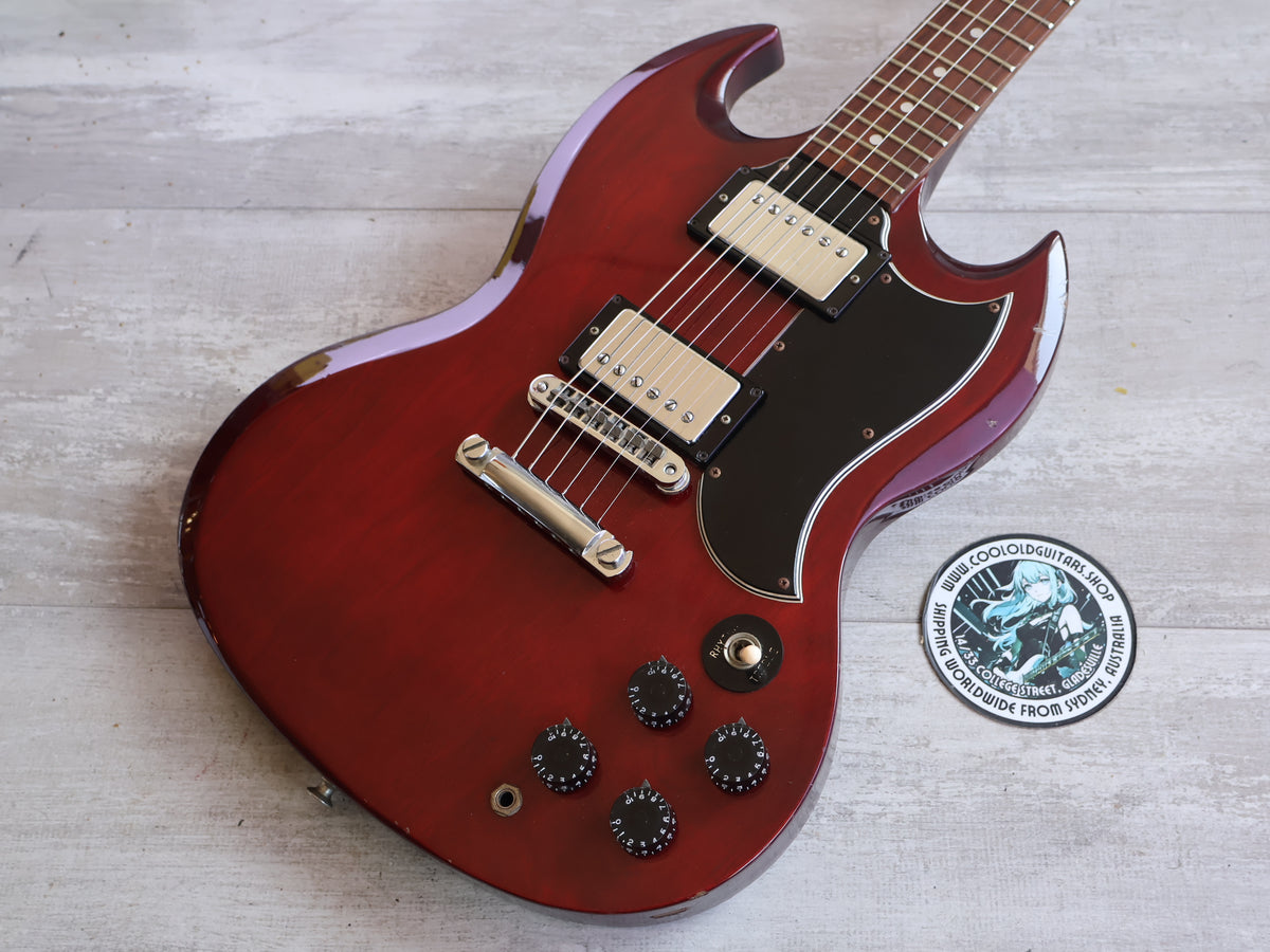 1978 Greco Japan SS-500 SG Double Cutaway (Cherry Red)