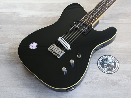 1991 Fernandes Japan TEJ-70 Contemporary Telecaster HS w/Dimarzio's (Black)