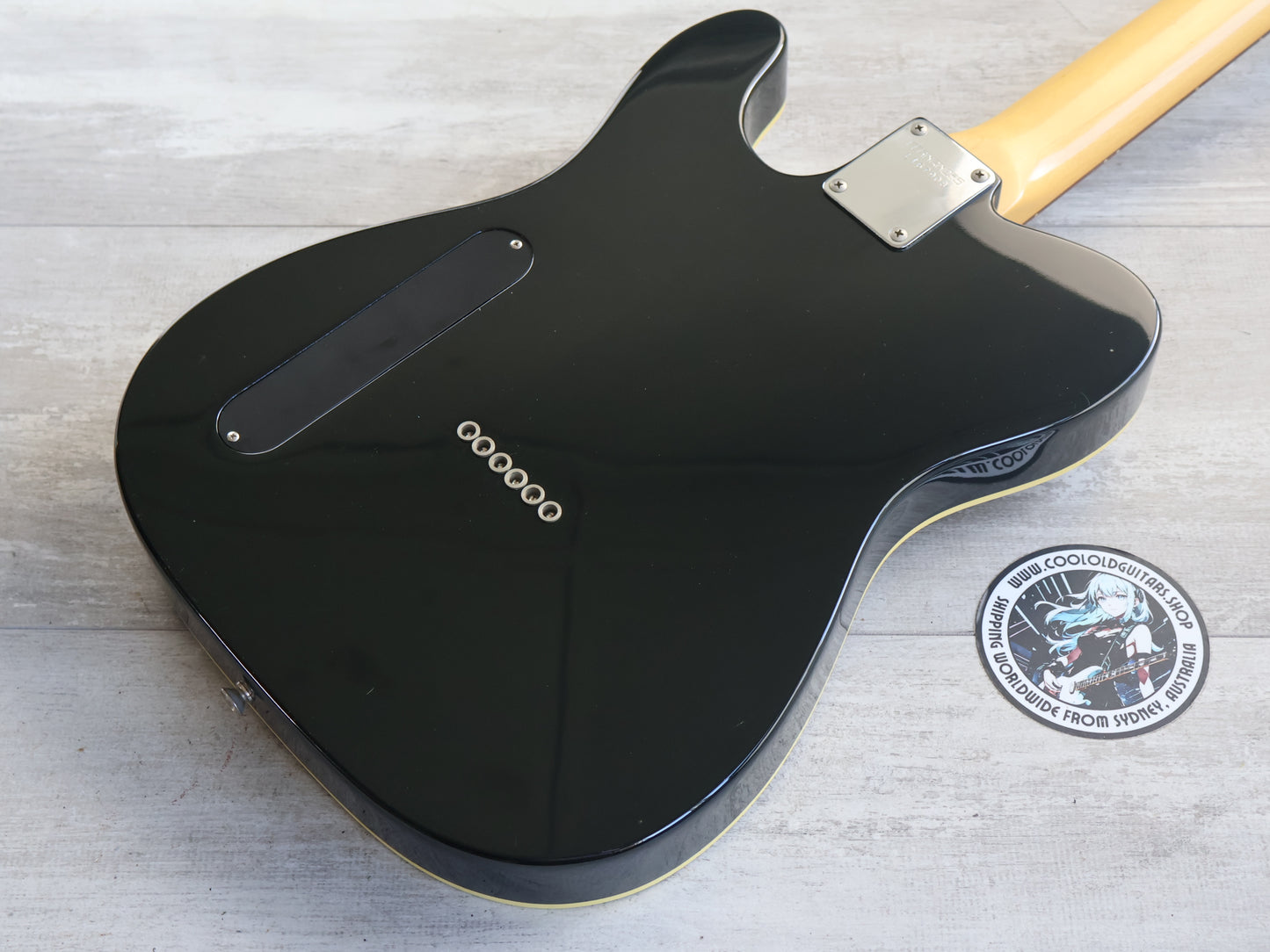 1991 Fernandes Japan TEJ-70 Contemporary Telecaster HS w/Dimarzio's (Black)