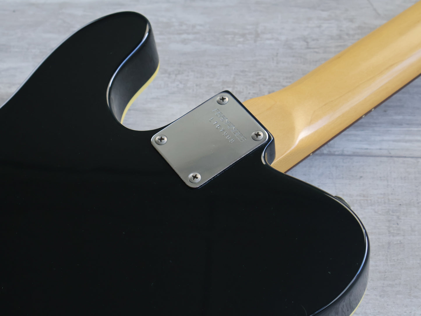 1991 Fernandes Japan TEJ-70 Contemporary Telecaster HS w/Dimarzio's (Black)