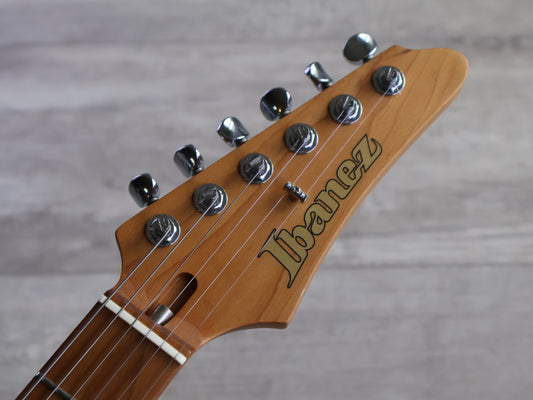 2022 Ibanez Japan AZS2200Q Prestige Single Cutaway (Royal Blue Sapphire)