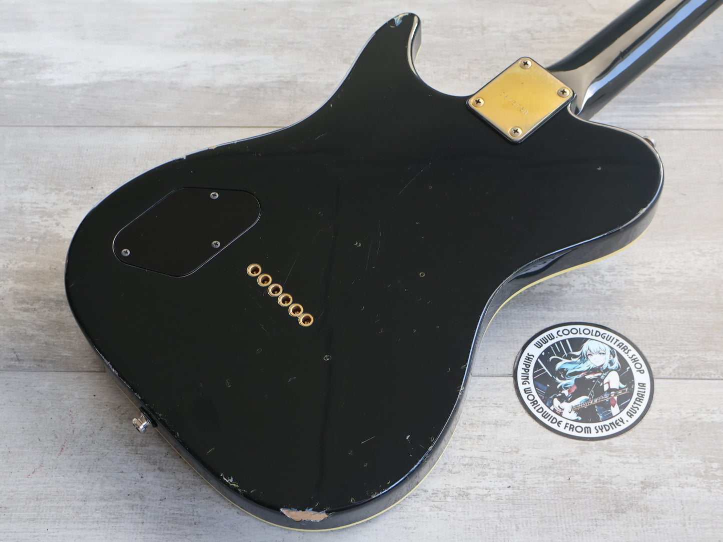 1987 Greco Japan TRS-60 Contemporary Style Telecaster (Gloss Black)