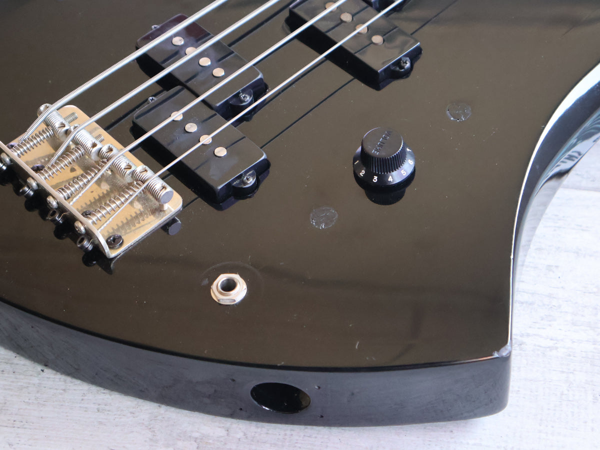 1990's Fernandes Japan MB-65 Mockingbird Bass (Black)
