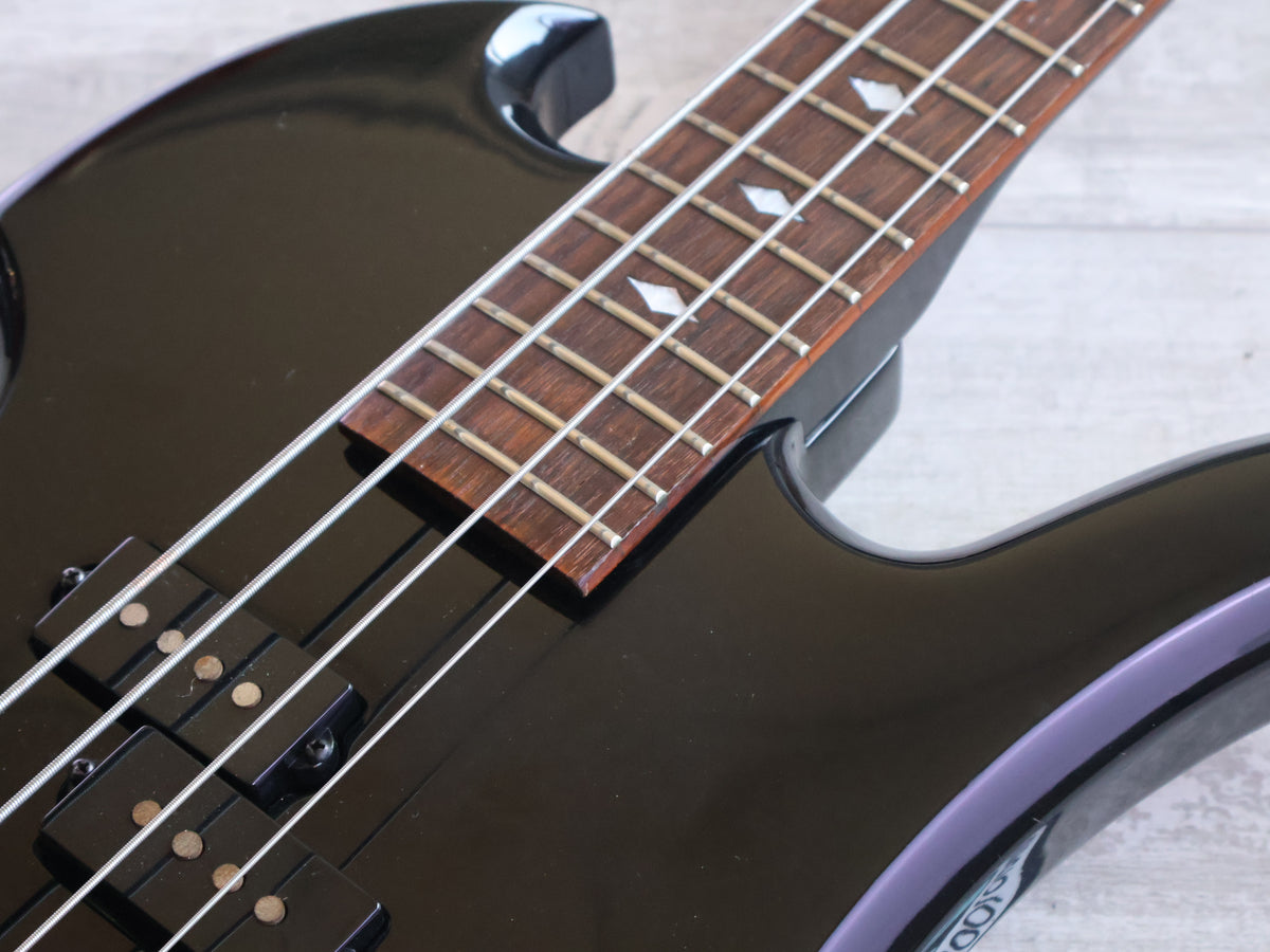 1990's Fernandes Japan MB-65 Mockingbird Bass (Black)