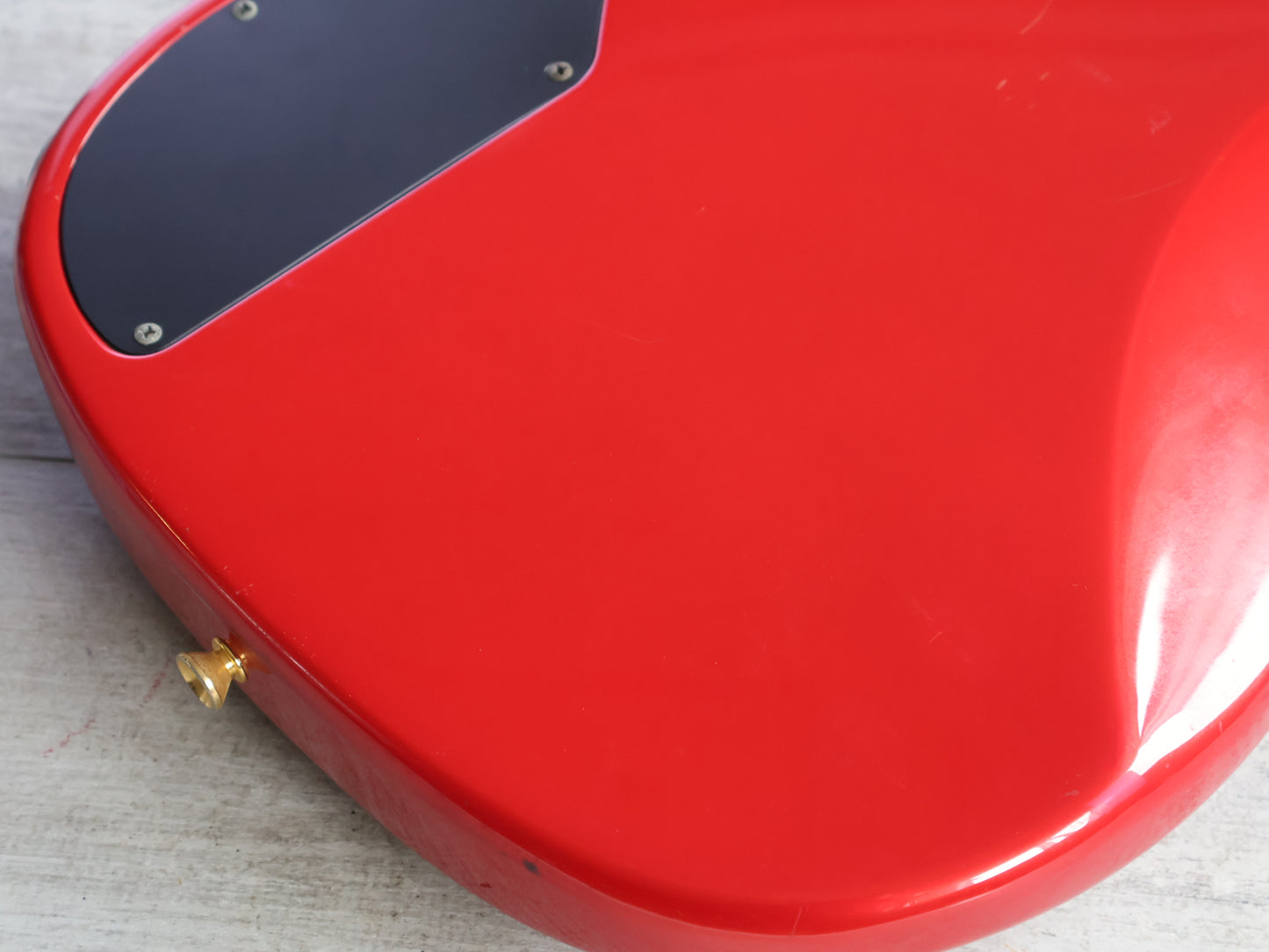 1989 Fender Japan PJR65 Jazz Bass Special PJ Active Contemporary Bass (Chrome Red)