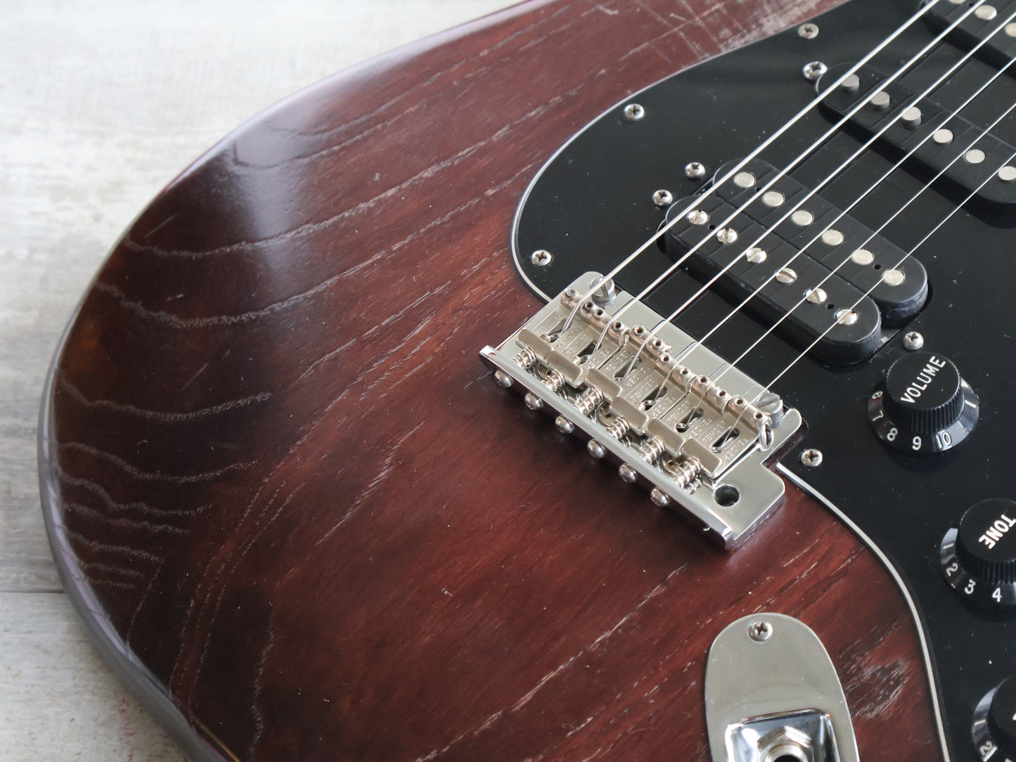 2012 Fender FSR Limited Edition American Standard HSH Stratocaster (Mahogany Stain)