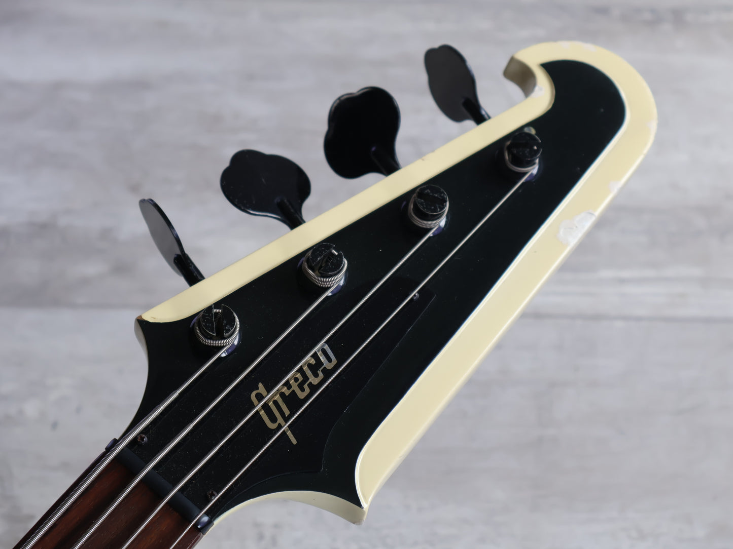 1989 Greco Japan TB-70 Thunderbird Bass (White)