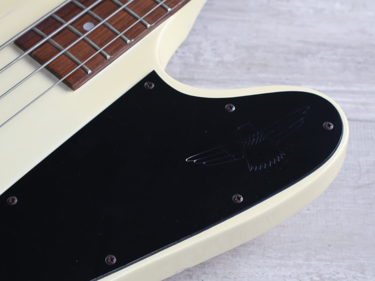 1989 Greco Japan TB-70 Thunderbird Bass (White)
