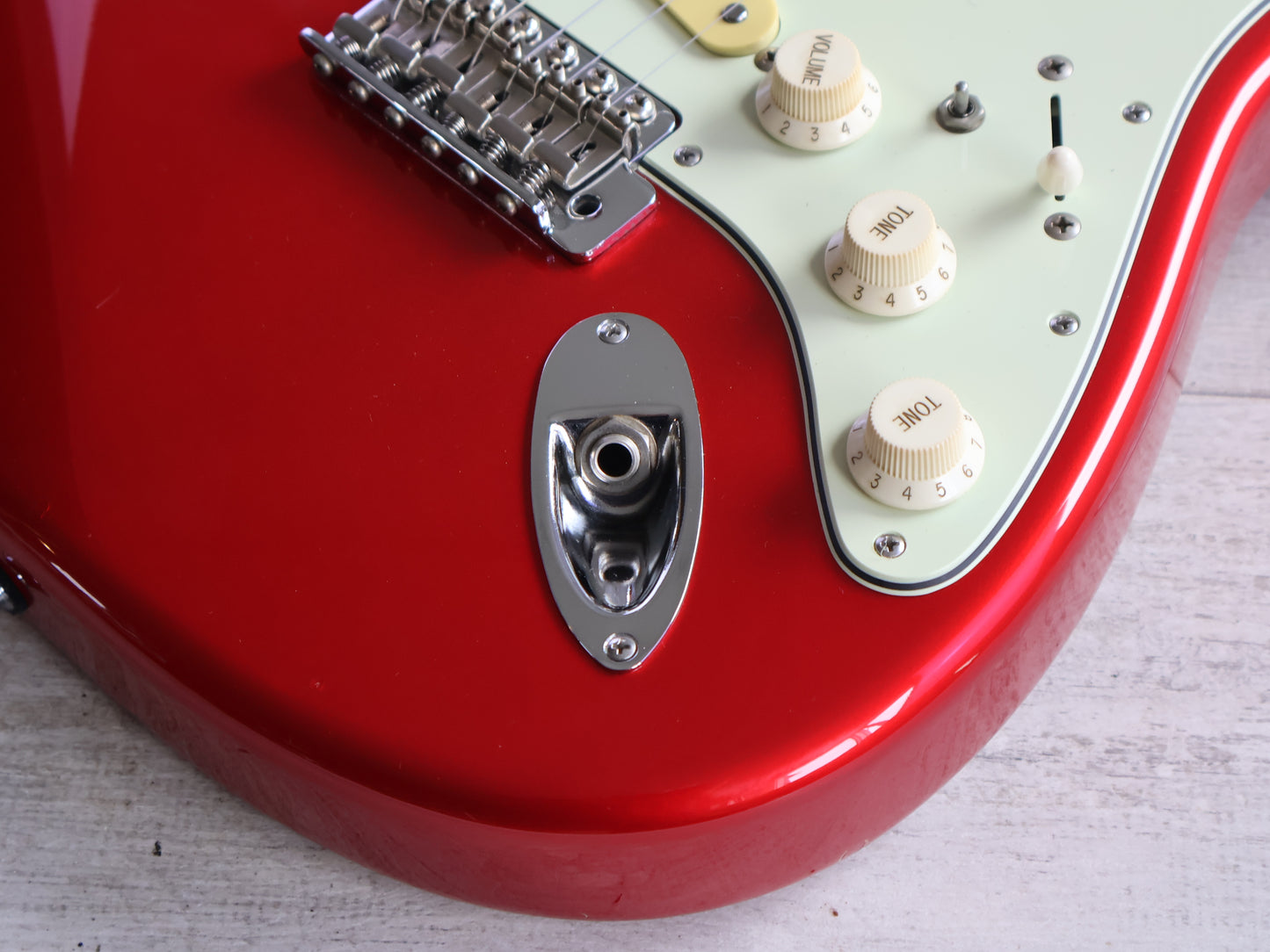 1990’s Levinson Blade Texas Standard Pro Stratocaster (Candy Apple Red)